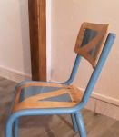 Chaise maternelle vintage