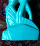 Statuette biche en céramique - Art déco (Années 30) 