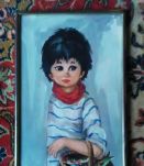 Deux cadres "poulbot parisien"