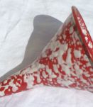  entonnoir ancien en acier émaillé, vintage