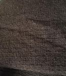 Coupon vintage années 70 pure laine bouclée épaisse