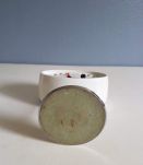 réveil pied tulipe Rythm  made in Japan métal chromé