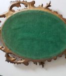 petit miroir ancien rocaille doré style classique