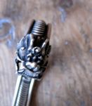 Joli bracelet a tête de Dragon   réglable mixte    