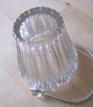   Sceau à glaçons en verre Vintage  