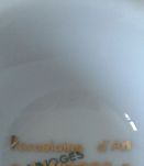 Mazagran en porcelaine d'art