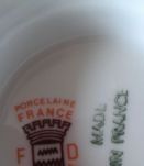 Deux bols vintage en porcelaine