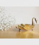 Dévidoir cygne en laiton 