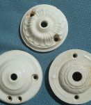 lot de 3 anciennes rosaces de plafonds,vintage