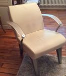Banquette et fauteuil coiffeur 