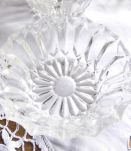 Lot de 5 coupelles en cristal taillé