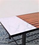 Table basse moderniste vintage années 50