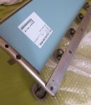 Ancien vestiaire porte manteau miroir aluminium