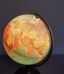 globe terrestre vintage lumineux Scan-globe 1992 (Danemark)