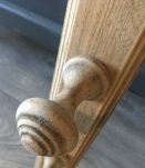 Porte manteaux en bois vieilli