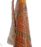 bouteille   ancienne scoubidou, vintage