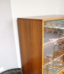Meuble vitrine pieds compas 1960's