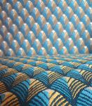 Fauteuil vintage piètement compas