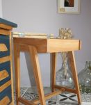 Bureau pupitre piètement scandinave