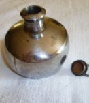 Encrier métal poli Inde