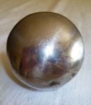 Encrier métal poli Inde