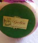 Bougie décorative, vintage, couleur vernie