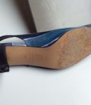 Sandales à talons style Chanel