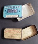 Dragées Cocaïne Menthol Borate / Collection de Boites 