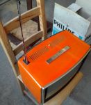 Télé Pathé Marconi 36cm orange année 70