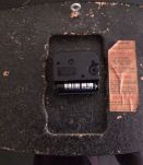 Pendule Trophy en Formica de 1960