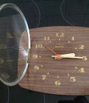 Pendule Trophy en Formica de 1960