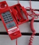 Téléphone Vintage rouge année 70