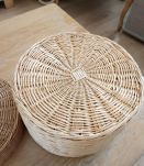 Joli panier en osier. 