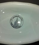 saucier porcelaine liseret d'or