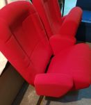 Fauteuils cinéma rouge