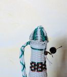 Bouteille vintage scoubidou