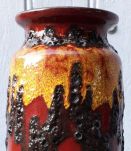 Vase w.germany 206-27 rouge