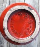 Vase w.germany 206-27 rouge
