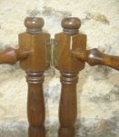 porte serviette pliant vintage