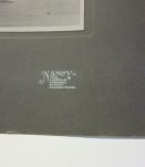 Photo mariage couple 1900 Belle Epoque Odinot Nancy