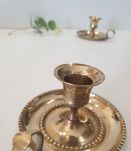 Lot de 2 bougeoirs rat de cave