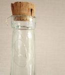 Grande bouteille en verre 