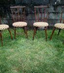 10 Chaises style baumann 60's 70's