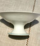 Compotier ancien motif fleurs