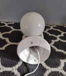 applique main céramique blanche et opaline blanche