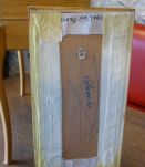 Deux Canevas le Bouquet de roses rouges et la colombe 1960's