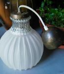 Jolie suspension en verre - rétro