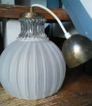 Jolie suspension en verre - rétro