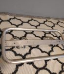 porte-manteaux avec 2 patères en aluminium