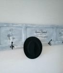 Porte manteaux mural relooké 